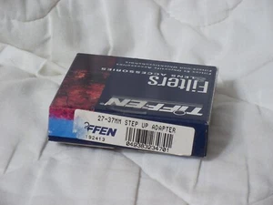 NOS Tiffen 27mm - 37mm Step-Up Ring Metal Adapter USA - Picture 1 of 2