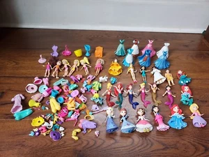 Mix Disney Magic Clip Magiclip Polly Pocket Disney Prinzessinnen Zubehör - Bild 1 von 12