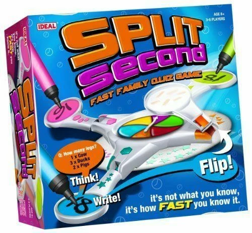 Ideal Split Second Family Quiz Game - 9998