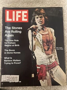 vintage LIFE magazine July 14 1972 The Rolling Stones are Rolling Again - Imagen 1 de 6