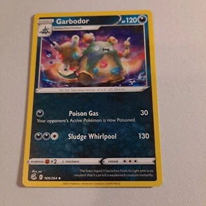 Garbodor Pokemon Card HP 120 169/264 2021 Regular - Picture 1 of 2