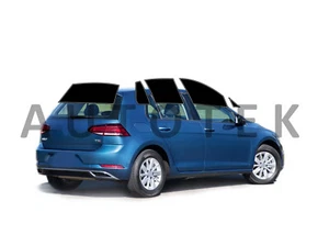 PreCut All Side Film Any Tint Shade % For Volkswagen Golf 4 door Hatch 2015-2021 - Picture 1 of 11