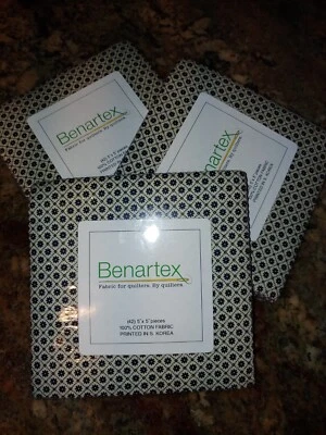 Berloque Benartex 5x5" 100% algodão acolchoado pacote quadrado (42ea) - Imagem 1 de 4