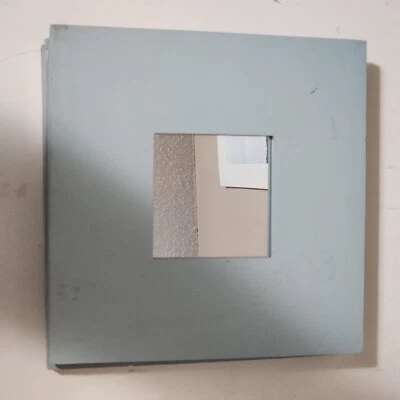 IKEA Malma mirror 10" Square wooden or composite frame black brown blue natural - Image 1 of 4