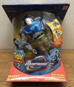 TOY STORY 2, NEW IN BOX, ROCKET BLASTING BUZZ,METAL MORPHERS Disney 26642 - Picture 1 of 12
