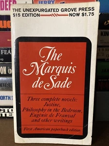 The Marquis de Sade - Justine, Philosophy in the Bedroom, etc. 1966 Grove Press - Picture 1 of 5