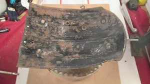 1970 YAMAHA HT1 90 OEM SKID PLATE / ENGINE GUARD/ FASTENERS - Picture 1 of 4