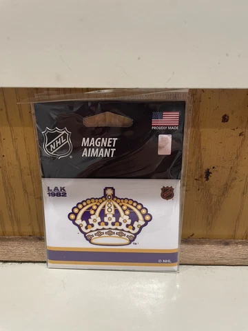 Los Angeles Kings🔥🔥 RETRO 🔥🔥THROWBACK Metal Magnet Circa  1982 ,  2x3 Cover