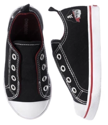 NUEVAS Tenis Gymboree Niño Pequeño "Aventura Pirata" Azul Marino Sin Cordones Lona Talla 04, 5 Foto 1 de 2