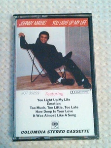 You Light Up My Life by Johnny Mathis , Cassette Tape Columbia Records - Picture 1 of 3