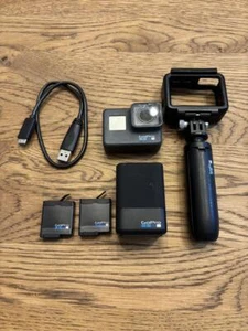 GoPro HERO6 4K digital action camera Good Condition w/ 2 batteries & accessories - Picture 1 of 9