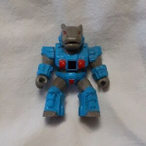 1987 Battle Beasts Humongous Hippo #32 w/ working RUB "Wood" Hasbro Grail RARE