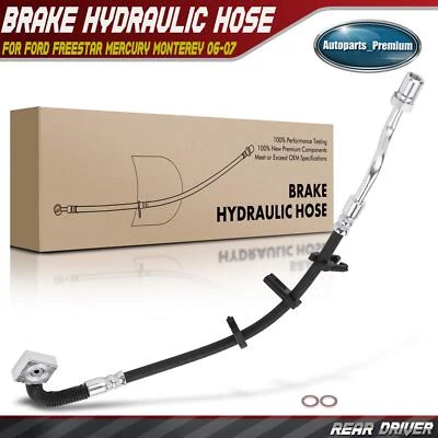 Manguera hidráulica de freno trasero LH para Ford Freestar Mercury Monterey 2006-2007 Foto 1 de 4