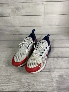 Nike Air Max 270 Olympic USA Red White Blue Sneakers Mens Size 11.5 - Picture 1 of 10
