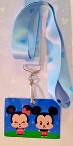 Disney favorite Mice - Mickey and Minnie Mouse Cuties Lanyard - Picture 1 of 6