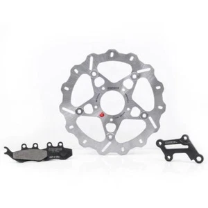 Braking oversized front brake disc Kit 250 Gilera Runner 180 VXR 4t 2001-2005 - Picture 1 of 6