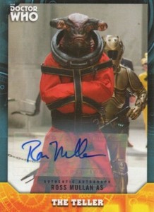 Doctor Who Signature Series : Ross Mullan as The Teller Autograph Card