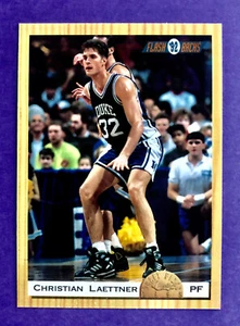 Christian Laettner 1993 clásico '92 Flashbacks' #106 baloncesto Duke Blue Devils - Imagen 1 de 6