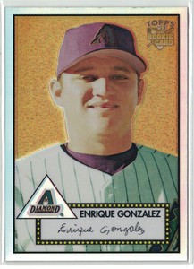 2006 Topps 1952 Chrome Refractor Enrique Gonzalez RC 425/552 Arizona