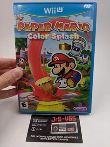 NWIIUG - Nintendo Wii U Paper Mario Color Splash (Nintendo Wii U, 2016) - Bild 1 von 6