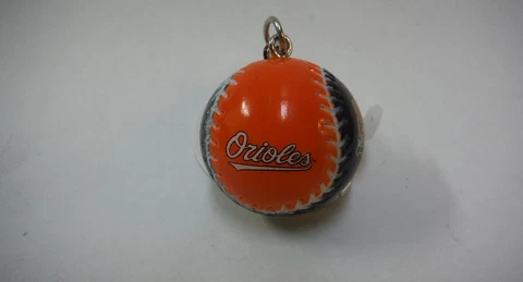 J.F. Sports MLB Baltimore Orioles Lil' Sport Baseball Keychain Cover