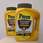 2-pack Preen Extended Control Weed Preventer 4.93lbs. covers 800sq/ft. 
