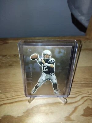 Tom Brady 2001 UD "Rookie F/X"--#54 ¡Oro Como Nuevo! Foto 1 de 4