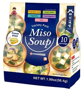 Confezione Varietà Liofilizzata Marca Miko Zuppa di Miso 10 Porzioni - Foto 1 di 1