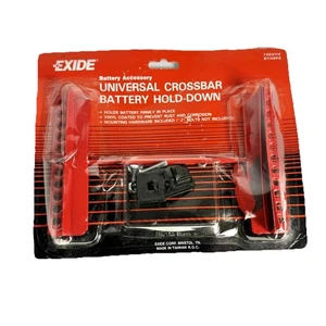 24 Exide Universal Crossbar Battery Hold-Down Bracket Fits Group 24 24F 27 60 - Picture 1 of 6