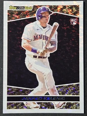 2021 Topps Update Jarred Kelenic RC Topps Black Gold Seattle Mariners - Image 1 of 2