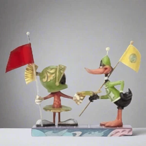 Marvin the Martian and Daffy Duck "I Claim this planet" Figur - Bild 1 von 3