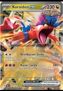 Koraidon Ex 120/162 Sv05: Temporal Forces Ultra Rare Holo Near Mint Pokémon TCG - Picture 1 of 2