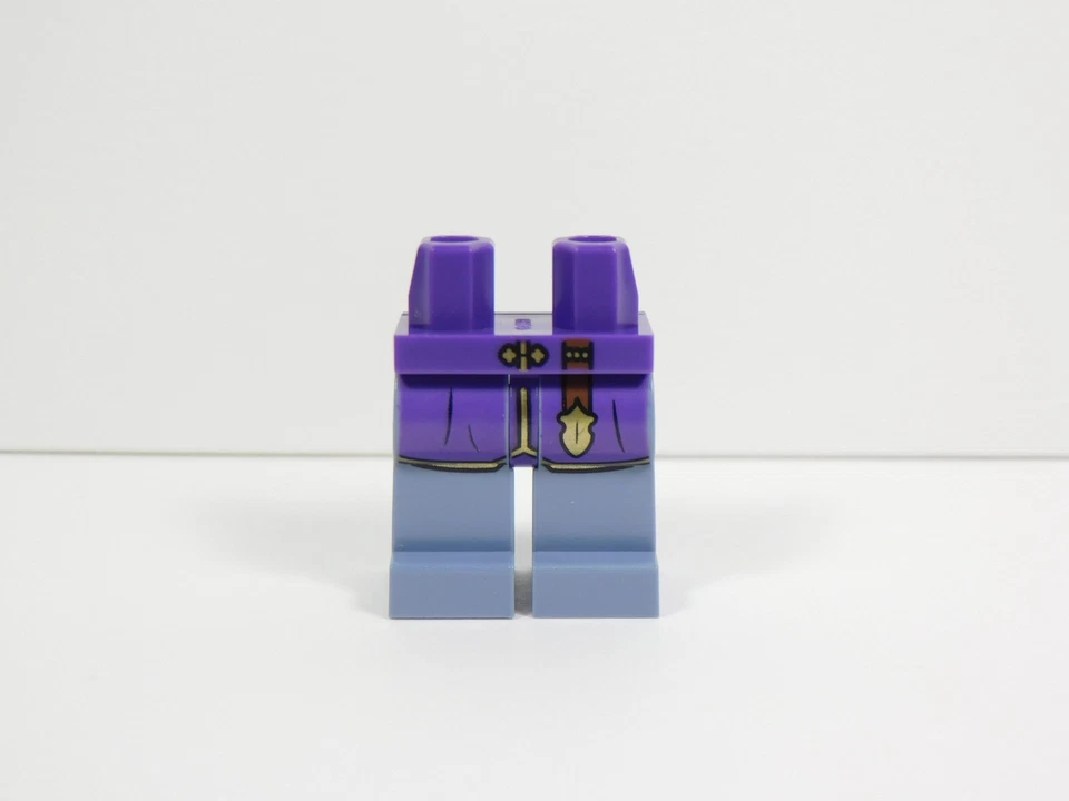 LEGO Azul Arena con Piernas Estampadas Púrpura Oscuro Pantalones Minifigura F11 Foto 1 de 1