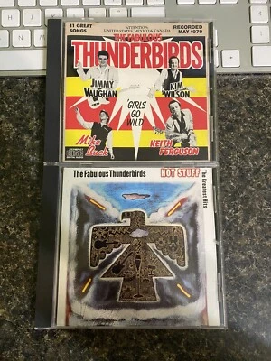 Fabulous Thunderbirds RARE OOP CD LOT Girls Go Wild (1st CD PRESS) Greatest Hits Foto 1 de 4