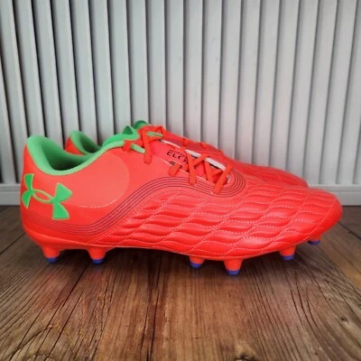 Under Armour Magnetico Clone Pro 3 Womens 10 Red Green Soccer Cleats 3027497-600 - Image 1 of 4