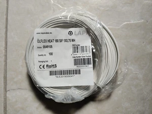 Silikonkabel ÖLFLEX® HEAT 180 SiF 1X0,75 WH 0049105 LAPPKABEL - Bild 1 von 1