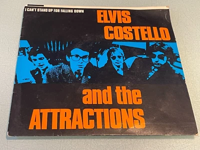 Elvis Costello - I Can't Stand Up For Falling Down - Vinyl Record 7" Single 1980 - Image 1 of 4
