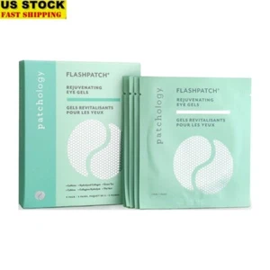 Hydrogel Under Eye Mask Caffeine Collagen Reduce Puffiness Dark Circles 5 Count - Picture 1 of 13