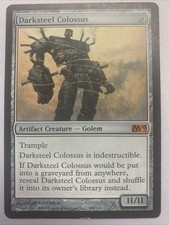 Darksteel Colossus ✨ M10 ✨ MTG ✨ Damaged But Playable!!