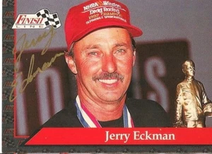 Jerry Eckman #79 FINISH LINE 1993 WINSTON PRO STOCK DRIVER  autographed card  - Picture 1 of 1