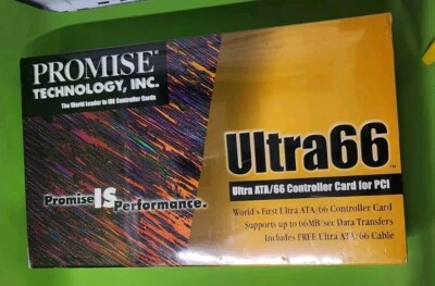 Promise Technology Ultra66 Ultra ATA/66 PCI Controller Card. - Image 1 of 4