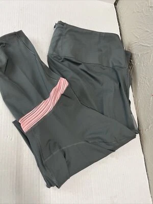 Adidas How We Do 7/8 Tights Grey Gray Pink Womens Plus Size 4X - Image 1 of 4