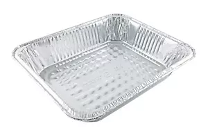 Handi-Foil Half-Size Deep Aluminum Foil Steam Table Disposable Pan - HFA# 321-40 - Picture 1 of 5