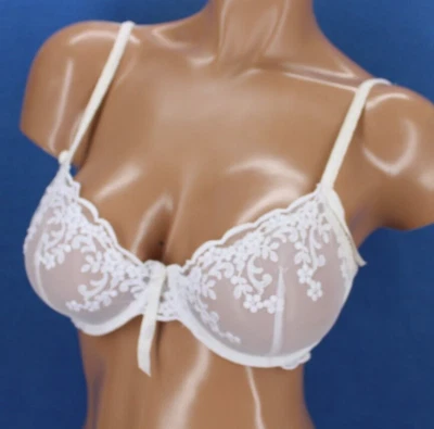 Sujetador Felina con aros sin forro floral alconette talla 34C #H1907 Foto 1 de 4