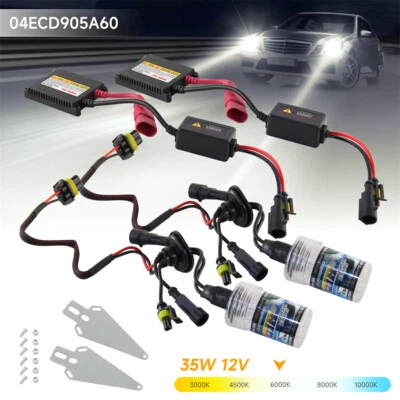 9005 SUPER XENON HID SLIM HID XENON KIT SINGLE BEAM DC 12V 35W 6000K  Xenon - Image 1 of 4