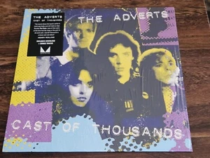 The ADVERTS – Cast of Thousands LP, NM 2024 reissue, punk, TV Smith - Picture 1 of 5