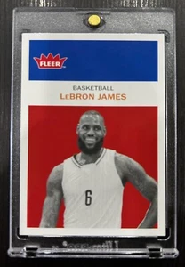 LeBron James 2023 Upper Deck Goodwin Champions LBJ 1961 Fleer UNannounced SSP - Picture 1 of 2