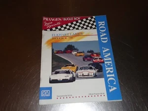 Road America Elkhart Lake Racing Program 1990 June Sprints SCCA Pranges - Imagen 1 de 4