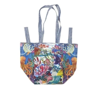 Nathalie Lete! Me Mer Sea Life Jumbo Large Tote! Brand New Release! - Picture 1 of 3