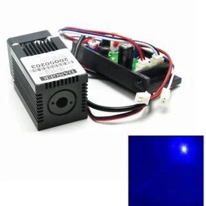 Focusable 450nm 50mw/120mw/300mw/400mw/500mw Blue Dot Laser Diode Module 33*50mm - Picture 1 of 6